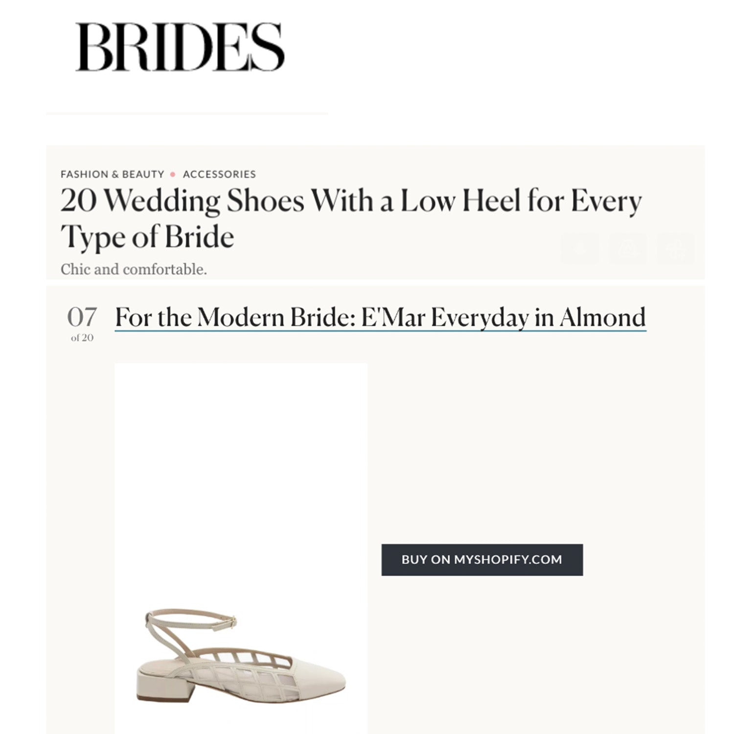 Brides News Article