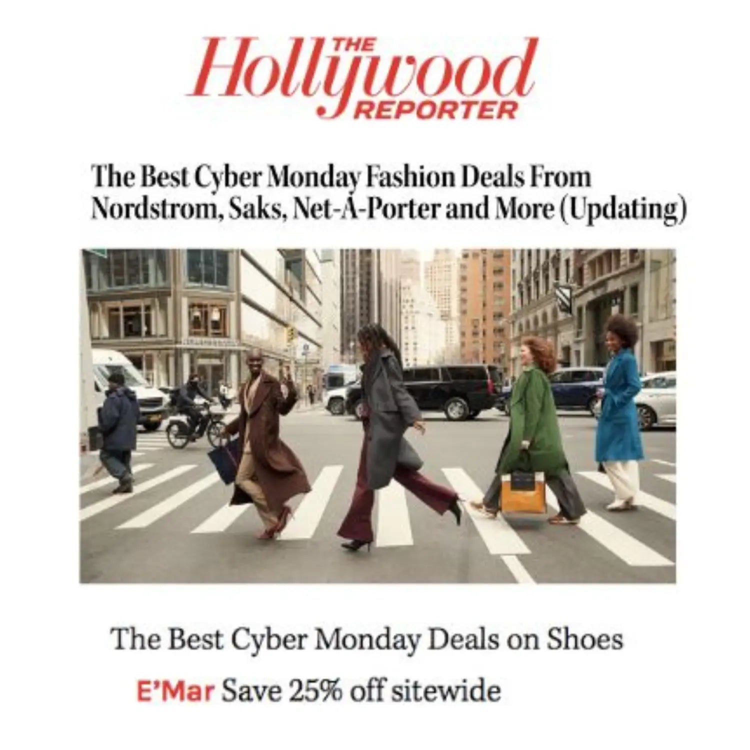 The Hollywood Reporter - Best Cyber Monday Deals on Shoes