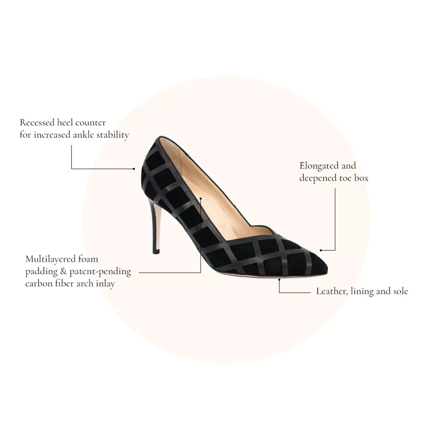 Buy Peach Heeled Shoes for Women by ELLE Online | Ajio.com