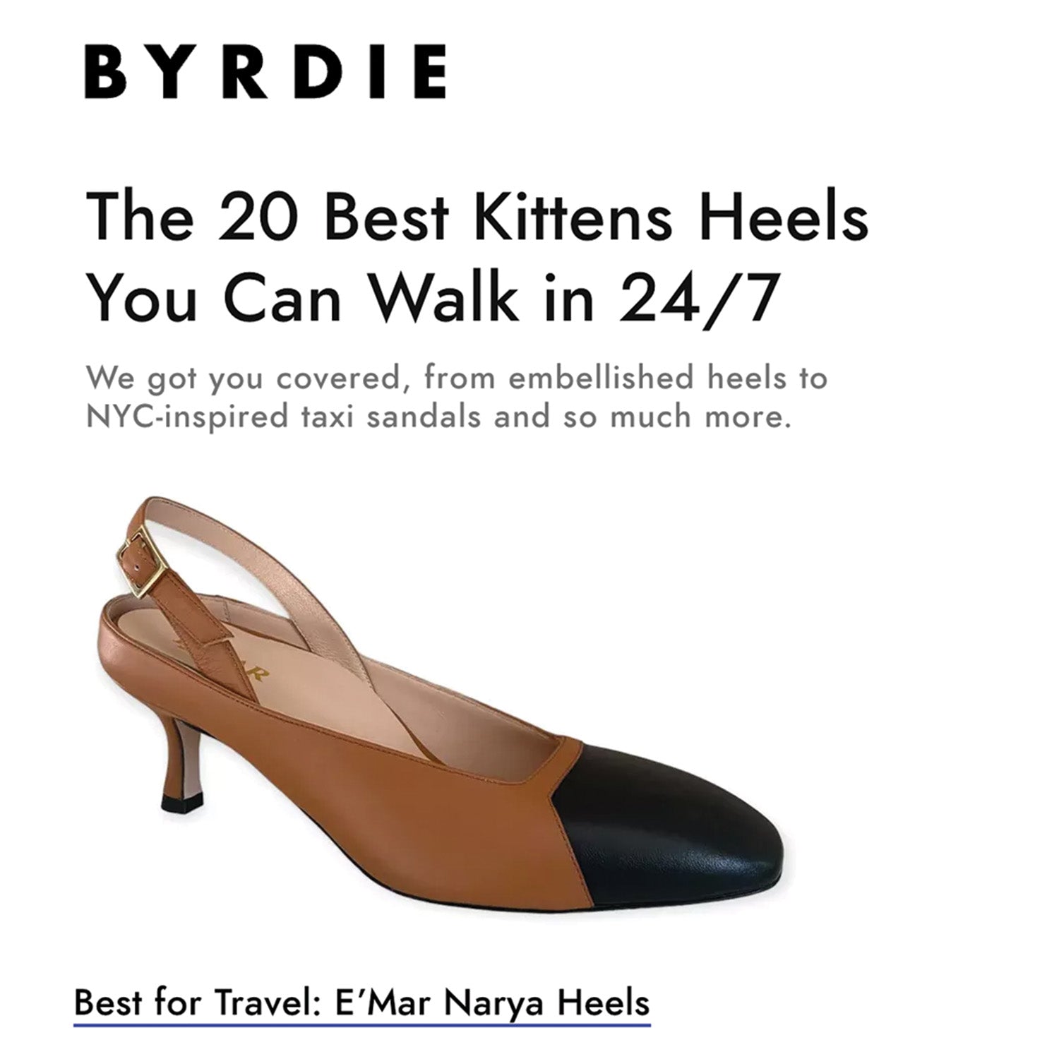 Byrdie Press - 20 Best Kittens Heel