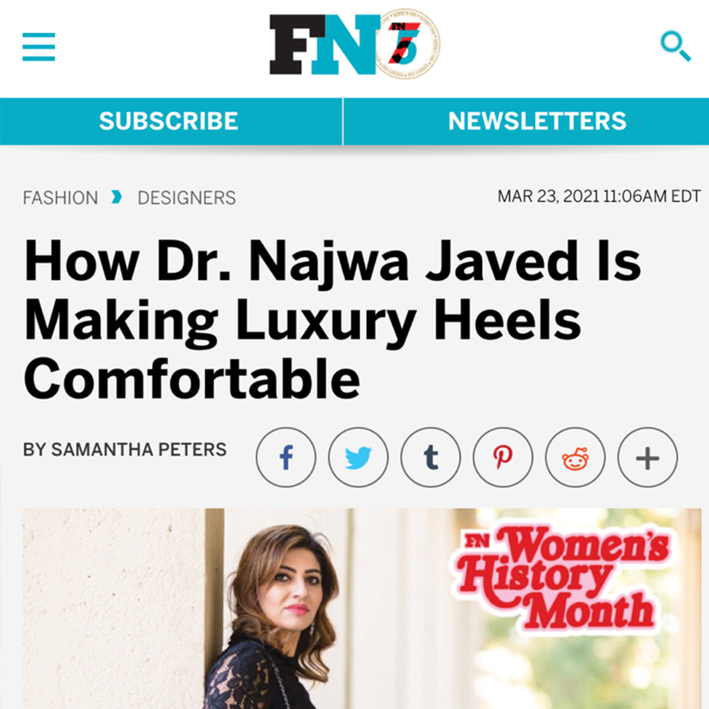 How Dr. Najwa Javed Is Making Luxury Heels Comfortable