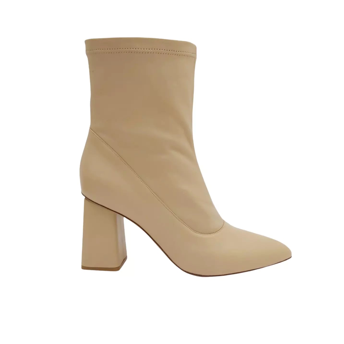 Nude Brown Nayel Ankle Leather Boots