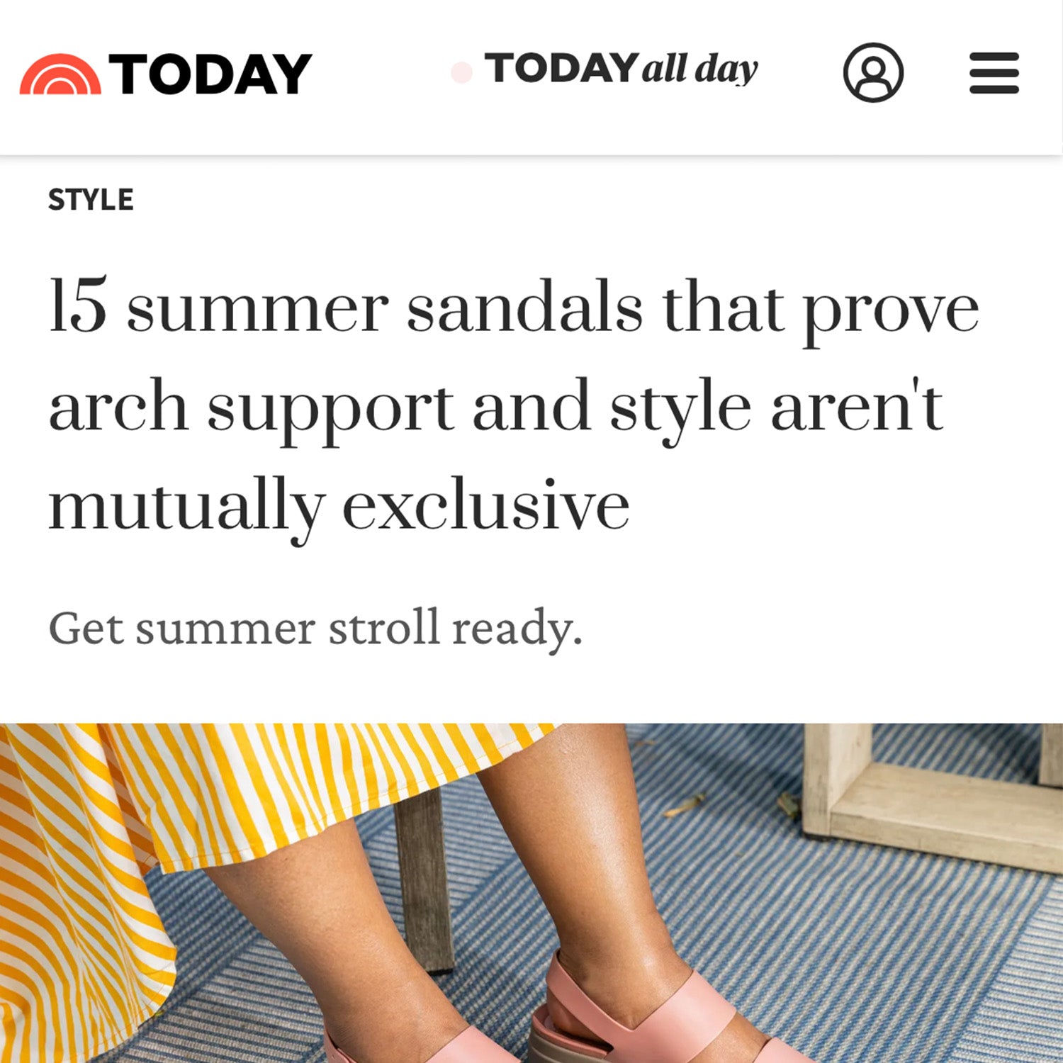 Today News - 15 Summer Sandals That Prove Arch Support